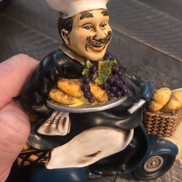 Bon Appetit Plaque with Chef and Wine decor - Picture 3 of 3